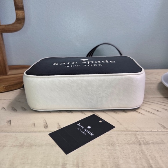 Kate Spade Black and Cream Crossbody Bag - Picture 9 of 14